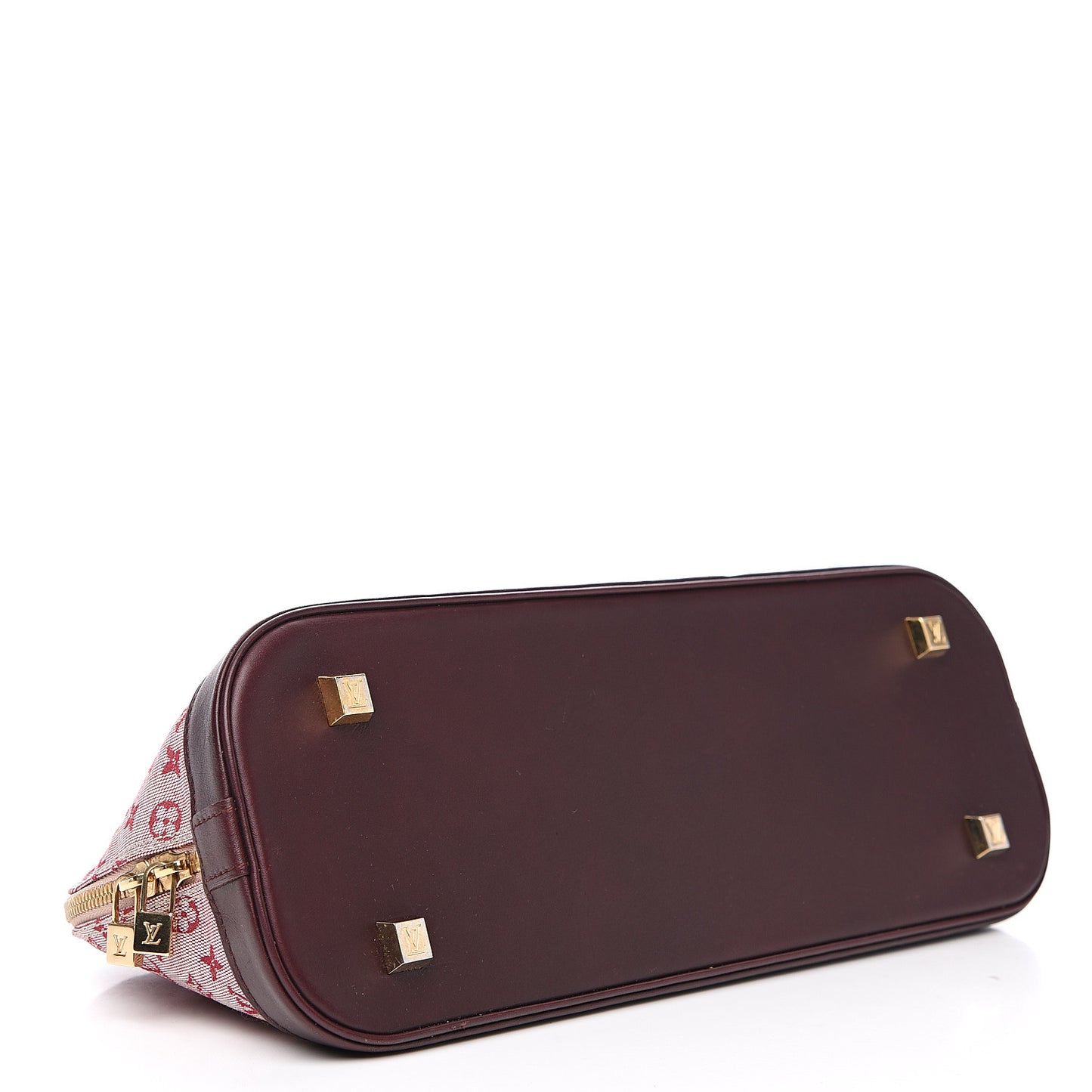 Mini Monogram Alma Long Cherry