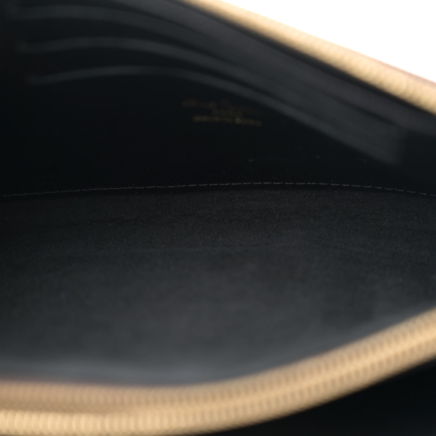 Reverse Monogram Giant Double Zip Pochette