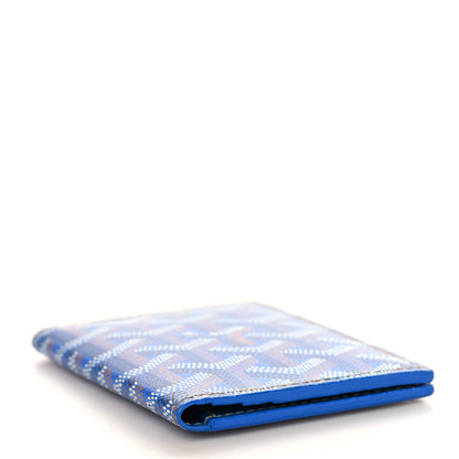 Goyard Goyardine Saint Marc Folding Card Case Sky Blue 4 of 7