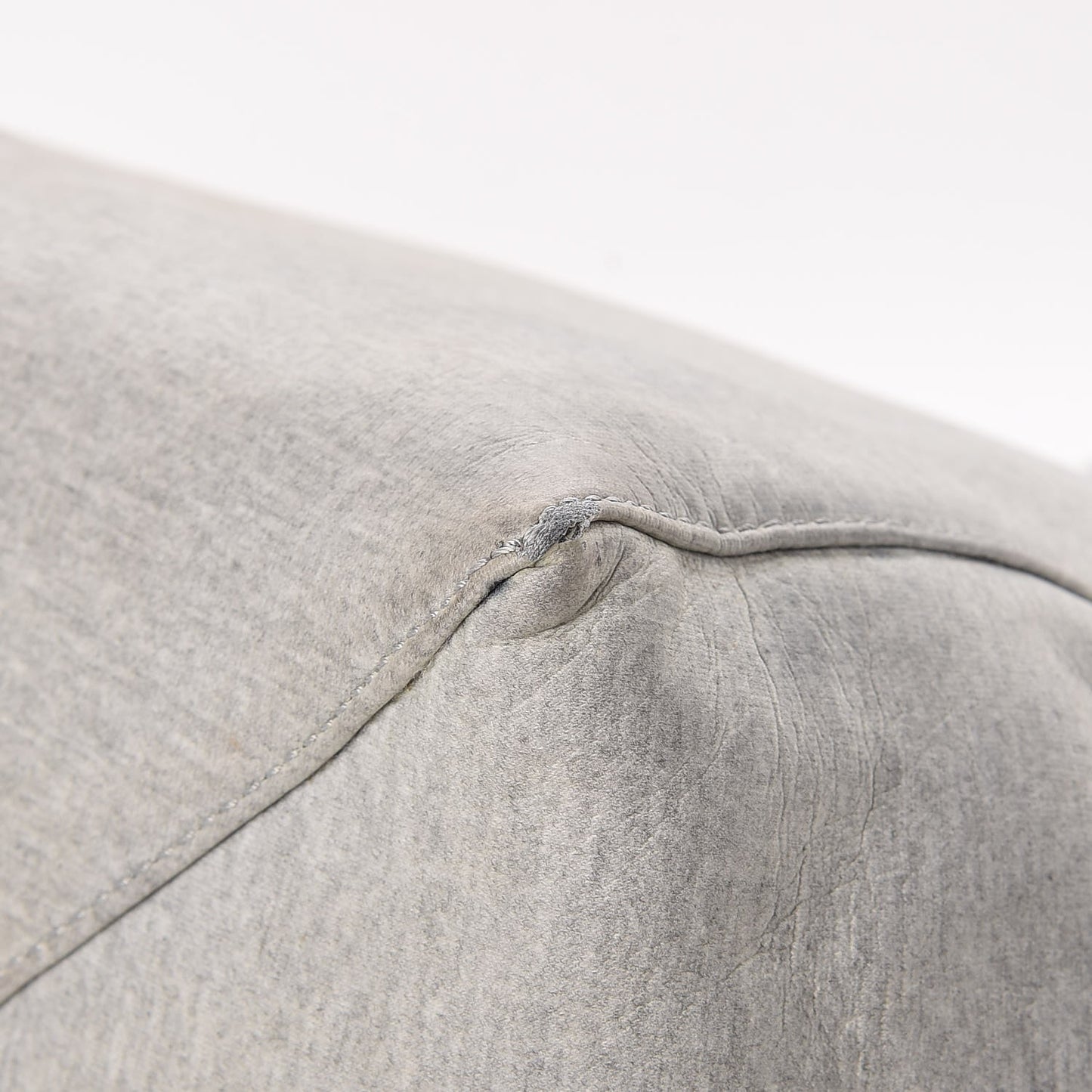 Wool Medium Horizontal Cabas Phantom Pearl Grey