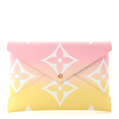 Louis Vuitton Monogram Giant By The Pool Large Kirigami Pochette Pink 1 of 8