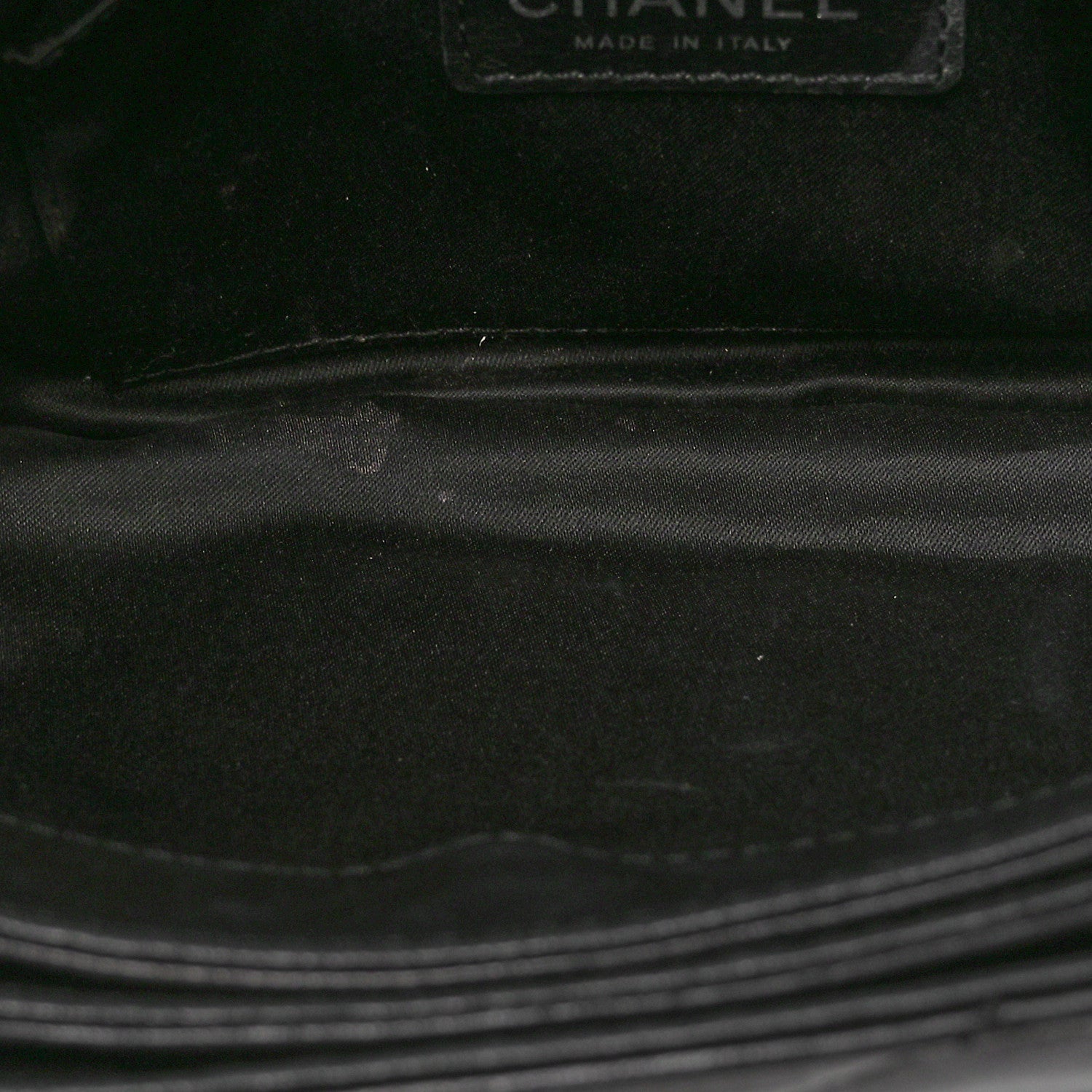 Chanel Lambskin Quilted Chanel 3 Accordion Flap Bag Black 5 of 10
