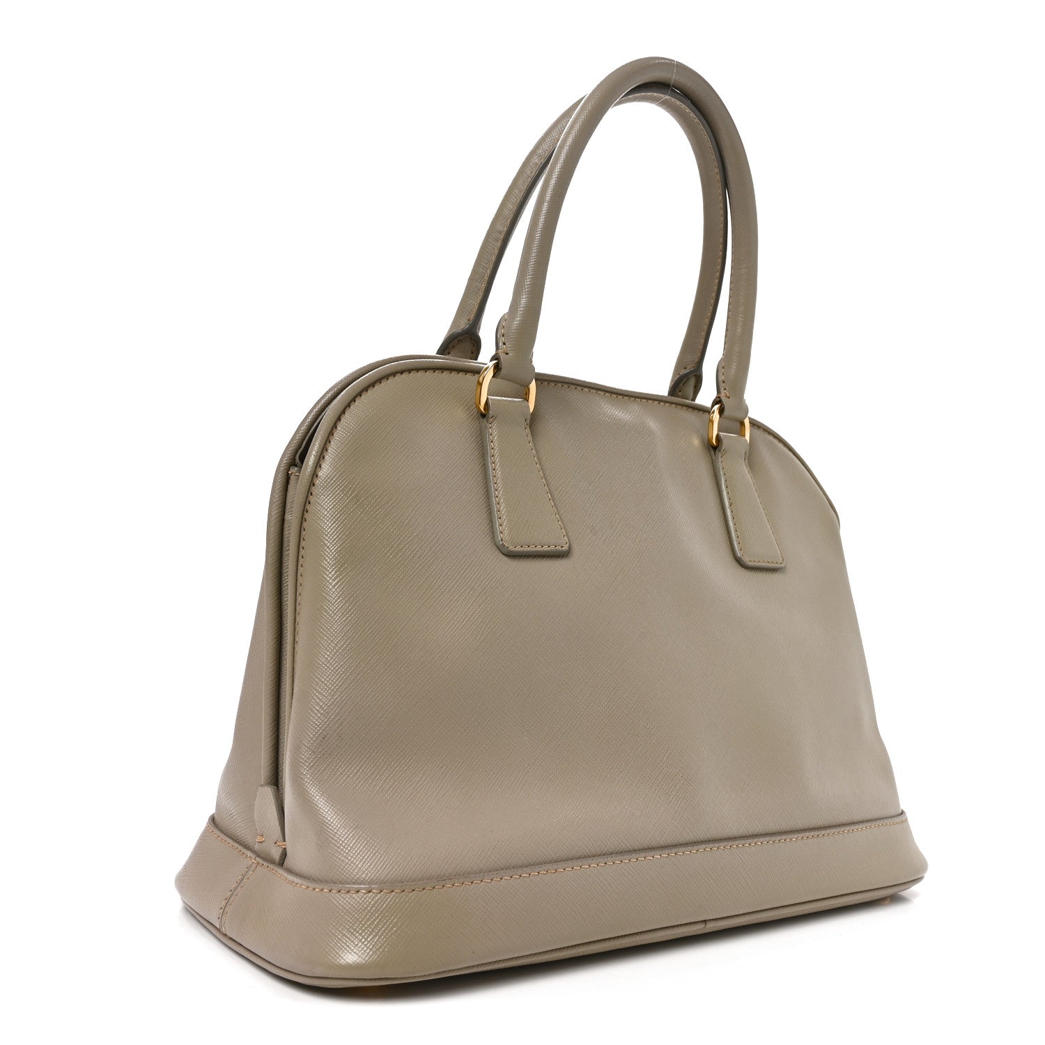 Prada Saffiano Lux Promenade Tote Argilla 3 of 9