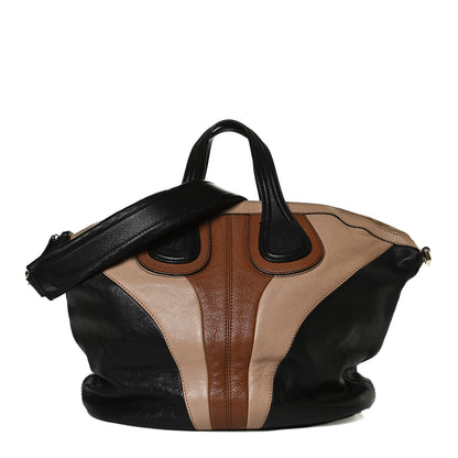 Givenchy Sugar Goatskin Medium Tri-color Nightingale Black Beige Brown 1 of 13