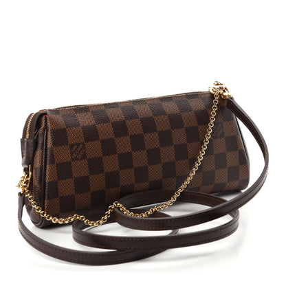 Louis Vuitton Damier Ebene Eva Clutch 3 of 11