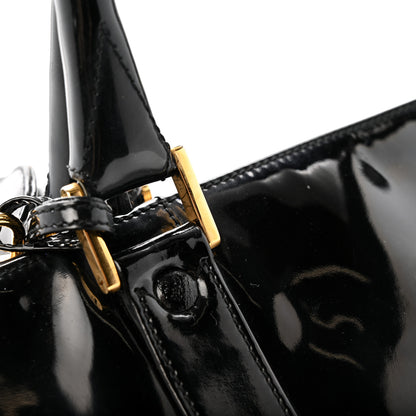 Chanel Patent Timeless CC Duffel Bag Black 12 of 15