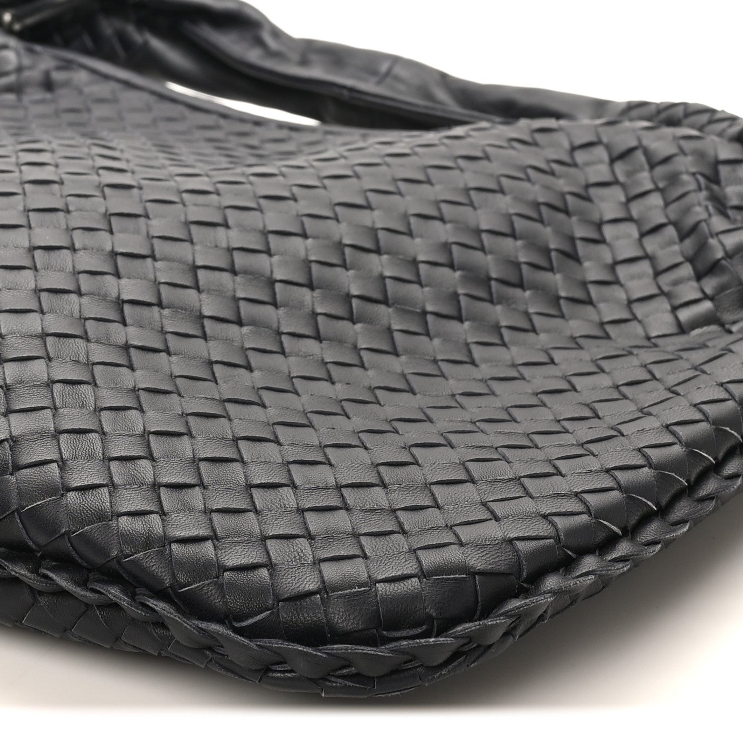 Bottega Veneta Nappa Intrecciato Large Veneta Hobo Black 9 of 9