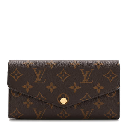 Louis Vuitton Monogram Sarah Wallet NM 1 of 7
