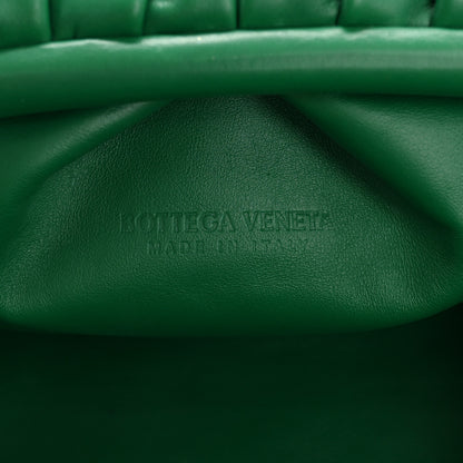 Bottega Veneta Smooth Butter Calf The Pouch Oversized Clutch Racing Green 6 of 12