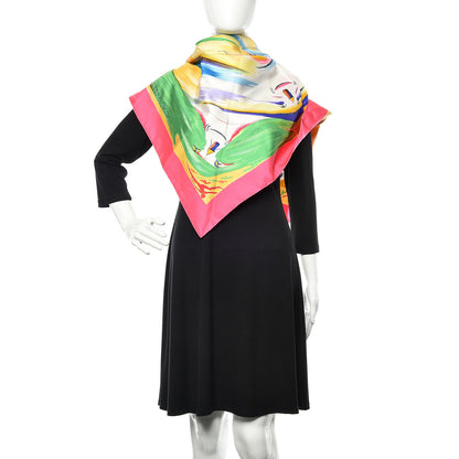 Hermes Silk Smile In Third Millenary Scarf 90 2 of 3