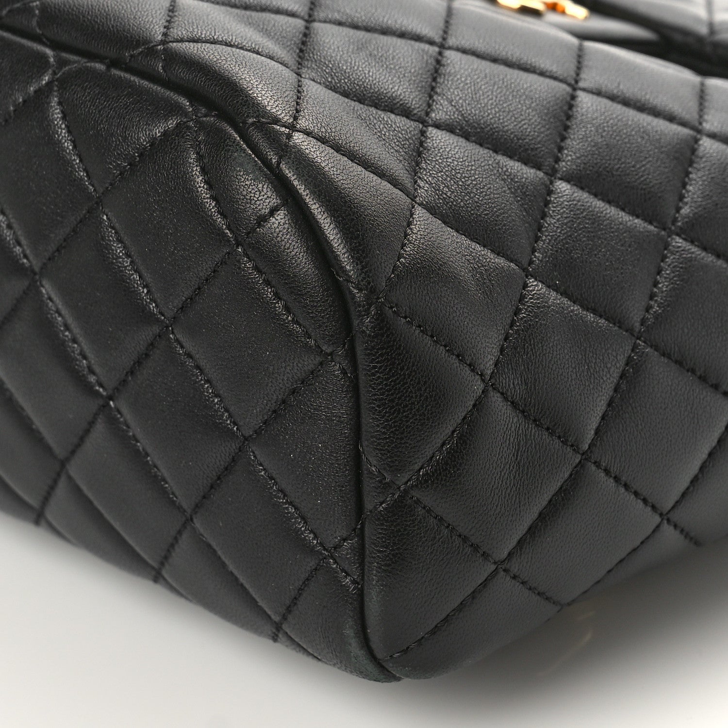 Chanel Calfskin Quilted Mini Urban Spirit Backpack Black 9 of 9