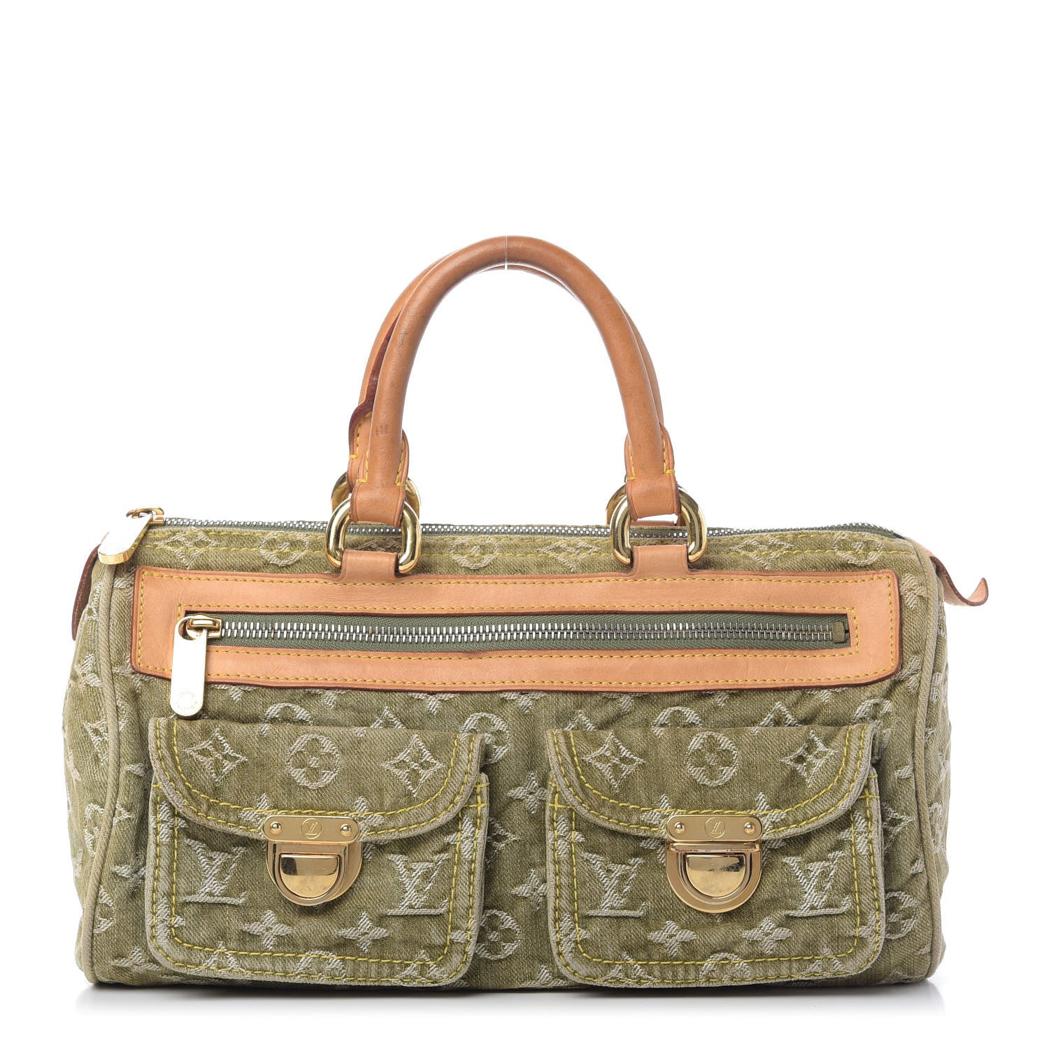 Louis Vuitton Monogram Denim Neo Speedy Lichen 1 of 11