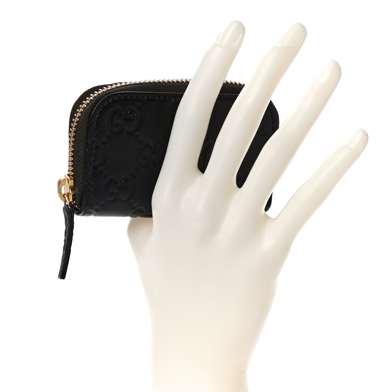 Gucci Guccissima Zip Around Card Case 2 of 10