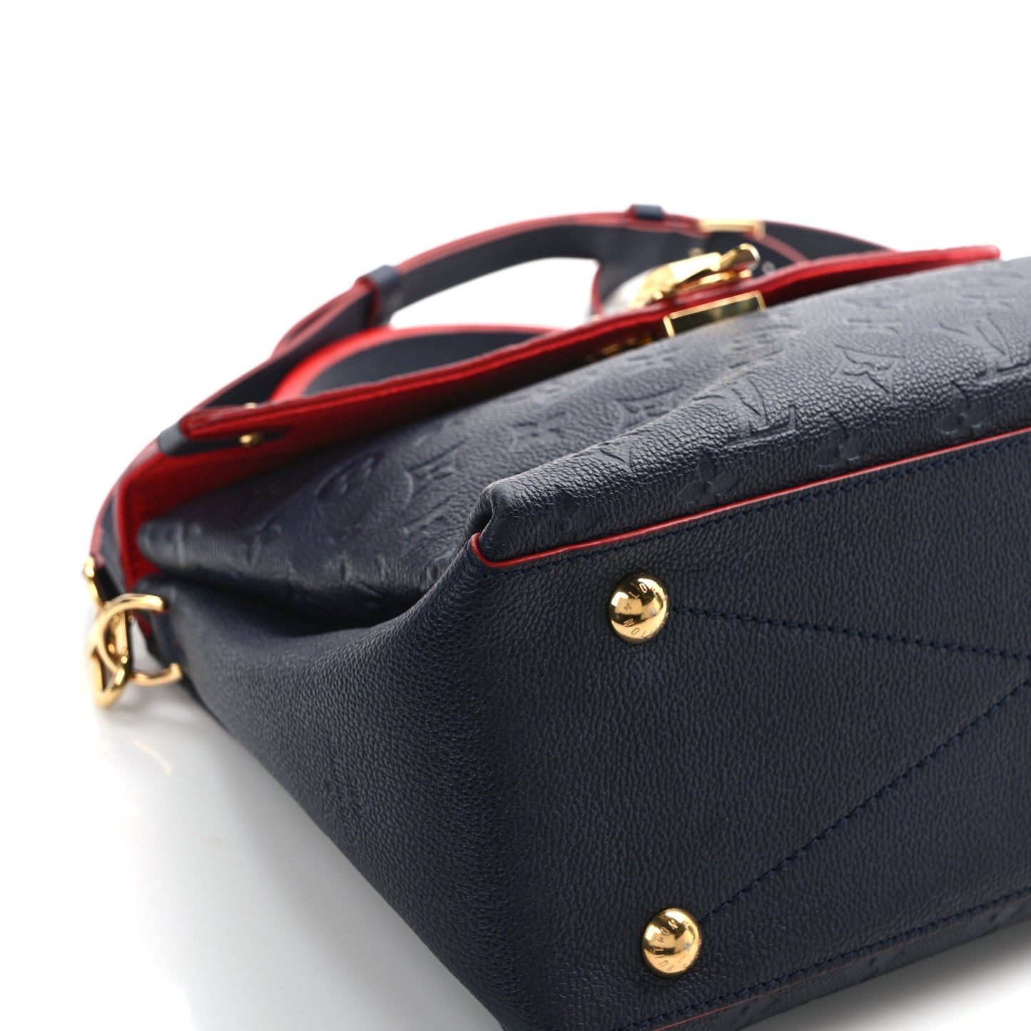 Empreinte Georges MM Marine Rouge