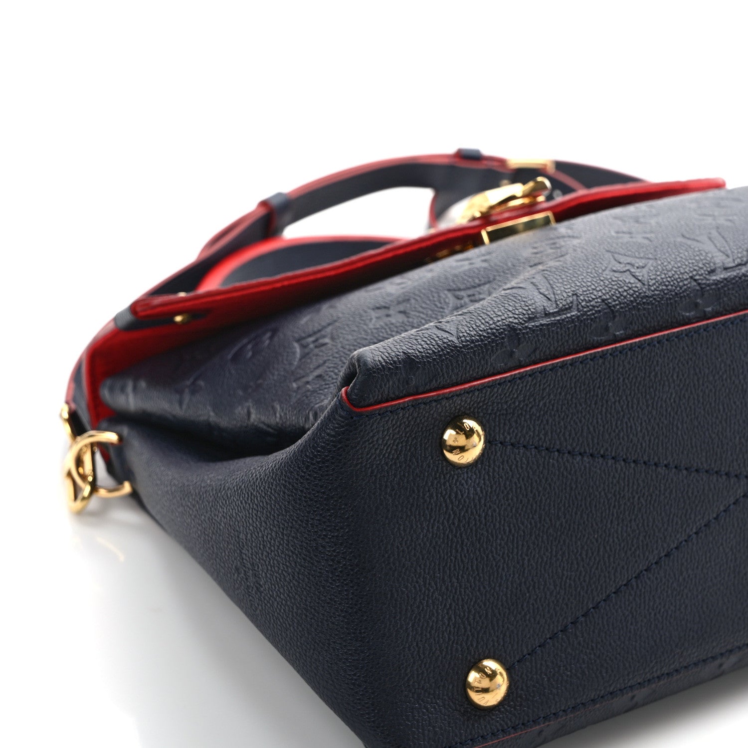 Louis Vuitton Empreinte Georges MM Marine Rouge 11 of 13