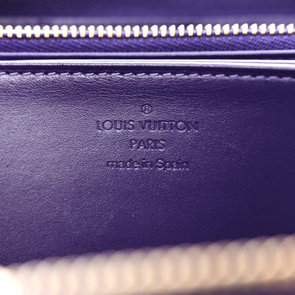 Louis Vuitton Vernis Zippy Wallet Blueberry 6 of 12