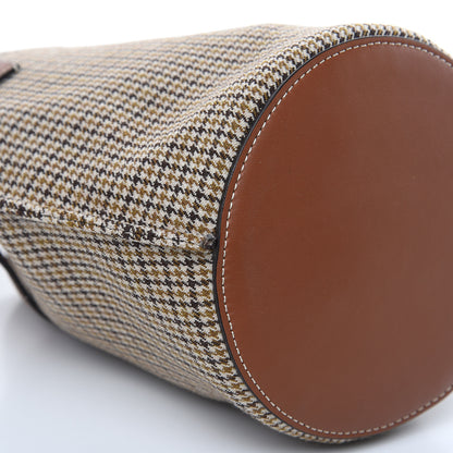 Celine Smooth Calfskin Tweed Nano Big Bag Bucket Tan 7 of 10
