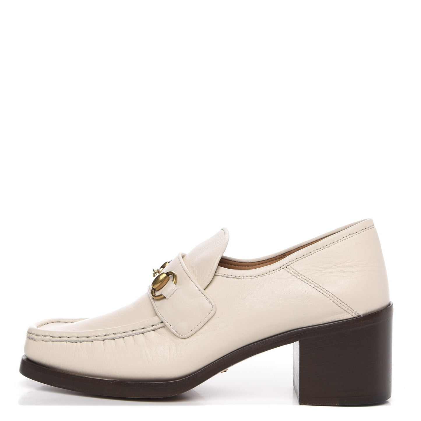 Malaga Kid Horsebit Loafer Pumps 39.5 White