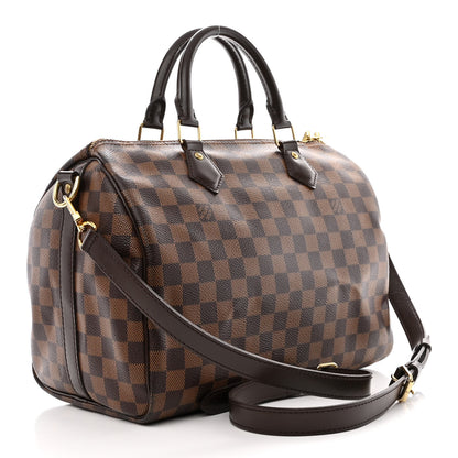 Louis Vuitton Damier Ebene Speedy Bandouliere 30 3 of 11
