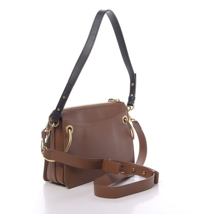 Chloe Calfskin Suede Small Roy Bag Caramel 2 of 8