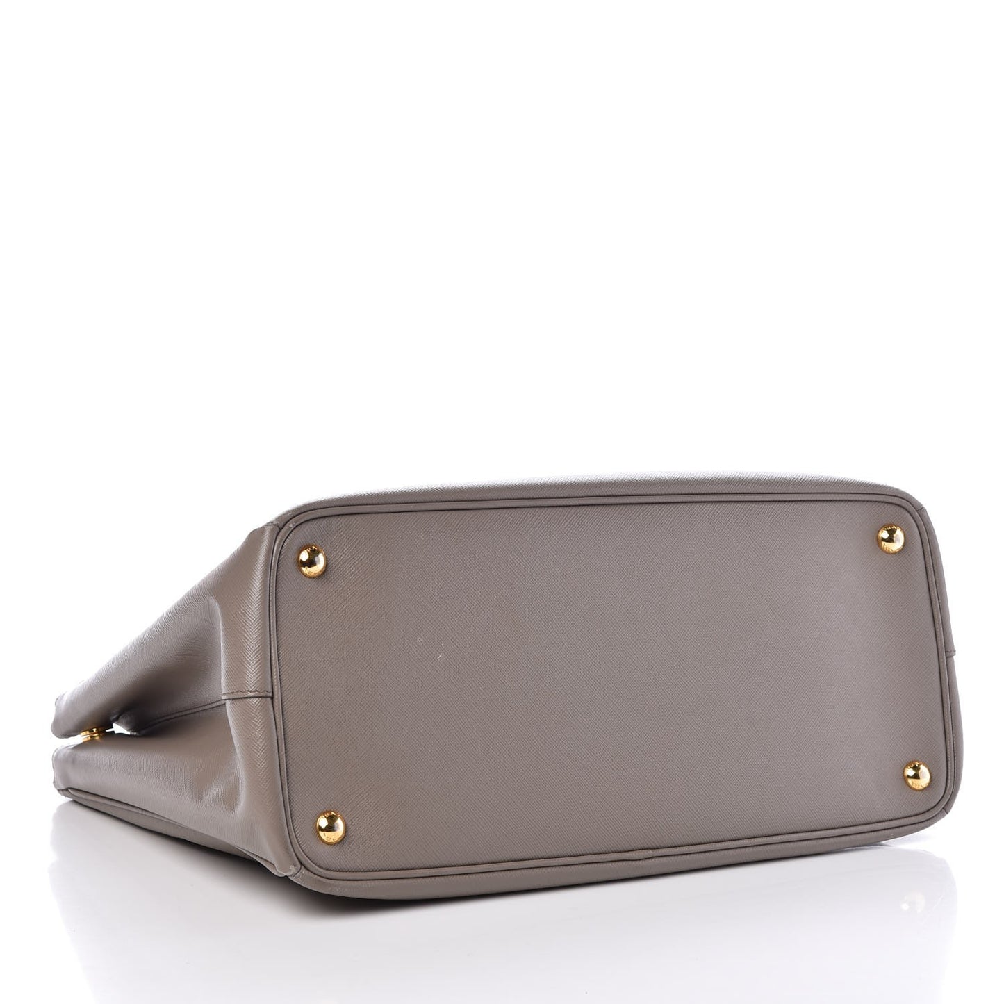 Saffiano Medium Galleria Double Zip Tote Argilla