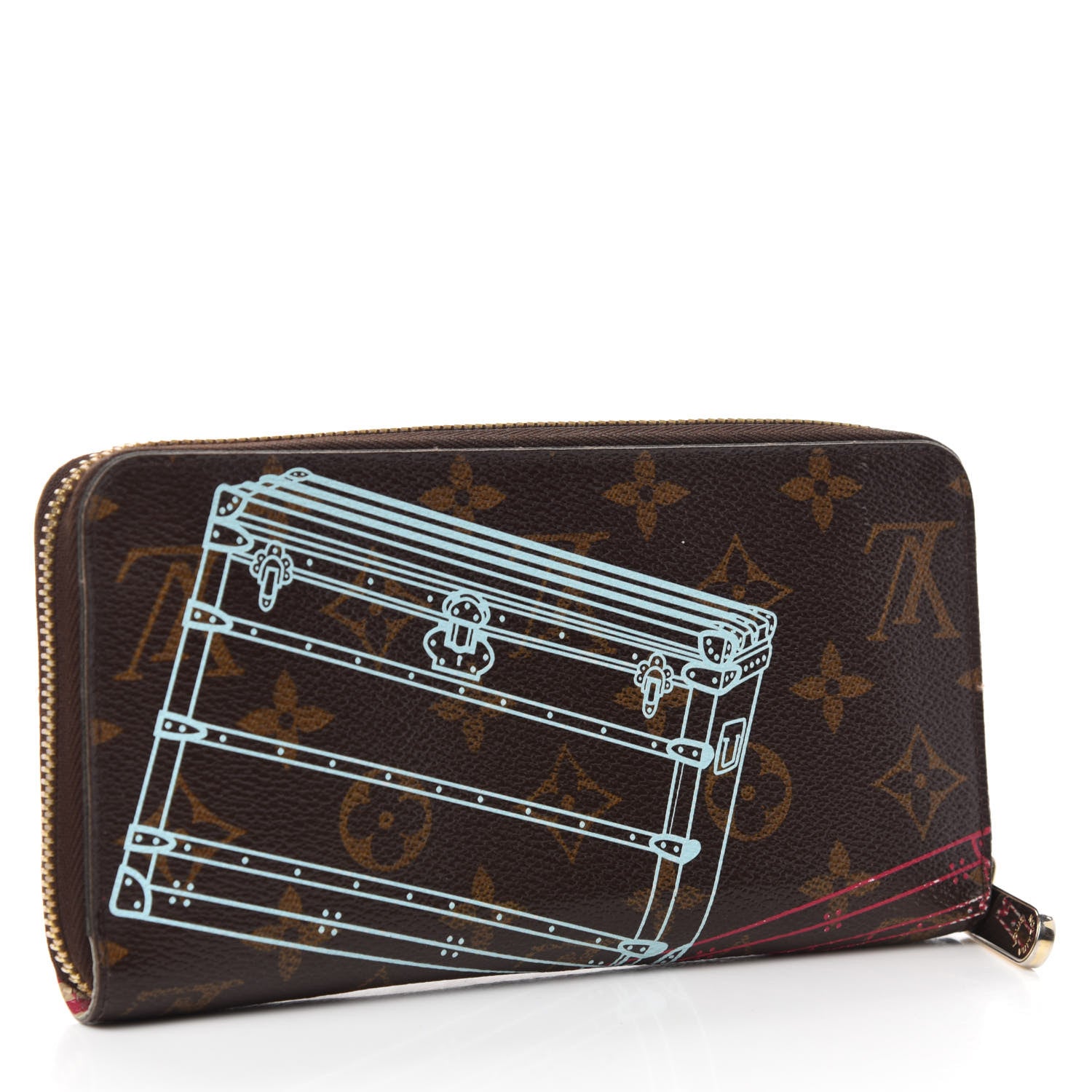 Louis Vuitton Monogram 2014 Christmas Animation Zippy Wallet 3 of 8