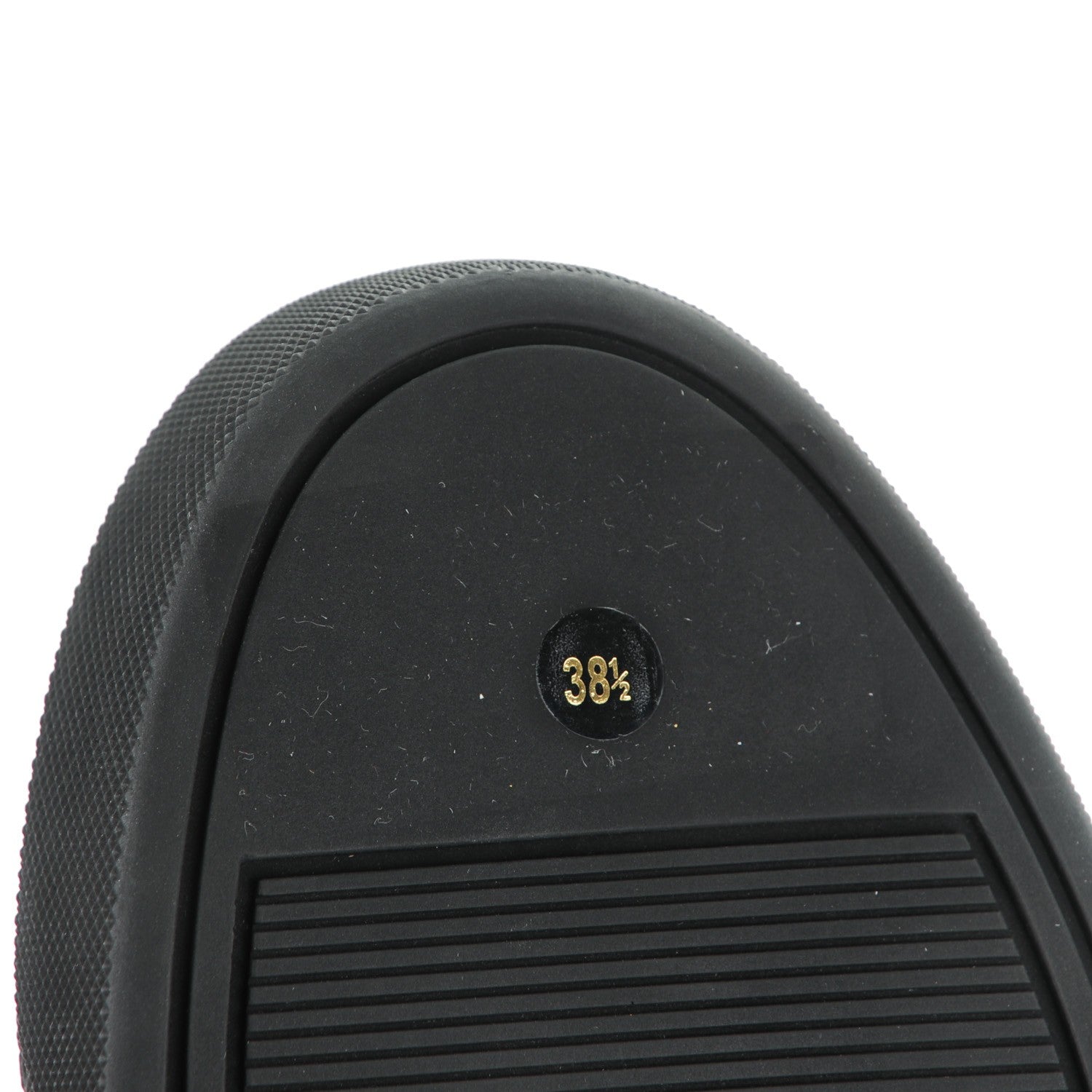Chanel Patent Grained Goatskin Hollow Out Flower Sneakers 38.5 Black 8 of 9