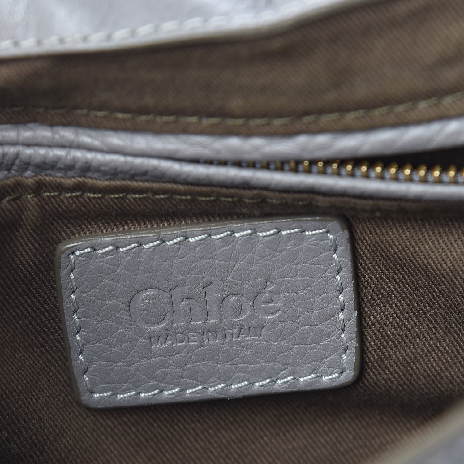 Chloe Calfskin Medium Marcie Top Handle Bag Cashmere Grey 7 of 12