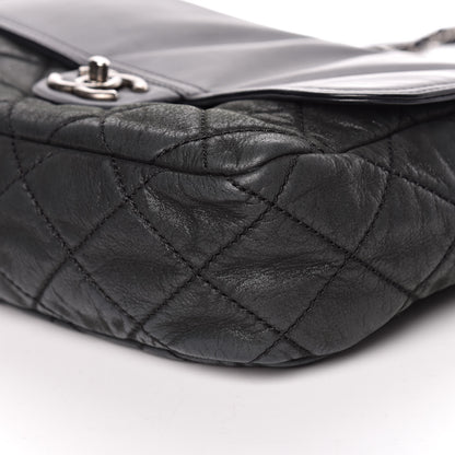 Chanel Iridescent Calfskin Medium In the Mix Flap Black 15 of 17