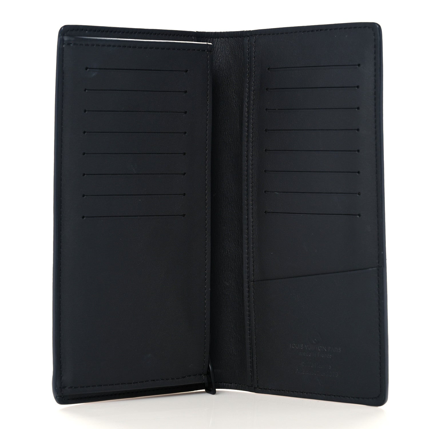 Louis Vuitton Taiga Rainbow Brazza Wallet Black 5 of 13