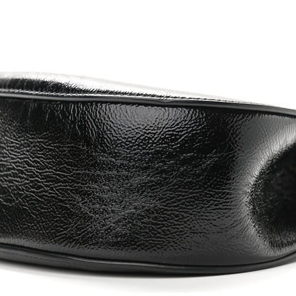 Chloe Grained Patent Drew Shoulder Bag Black 8 of 8