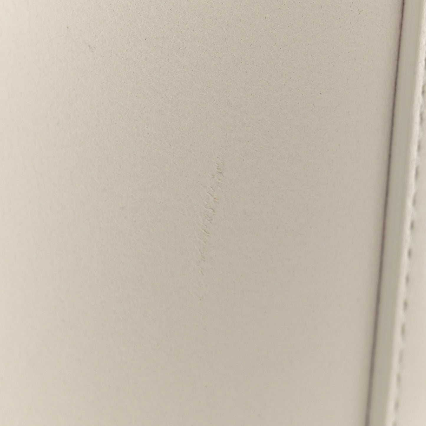 Smooth Calfskin Small Cuir Triomphe Bucket Bag Light Stone