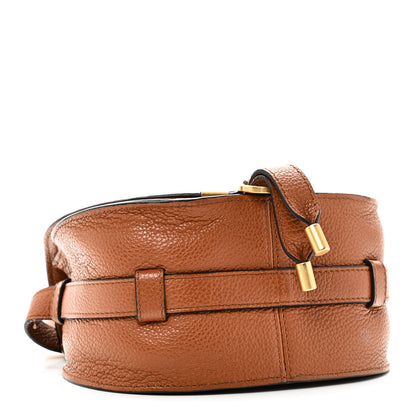 Chloe Calfskin Mini Marcie Round Crossbody Bag Tan 4 of 10