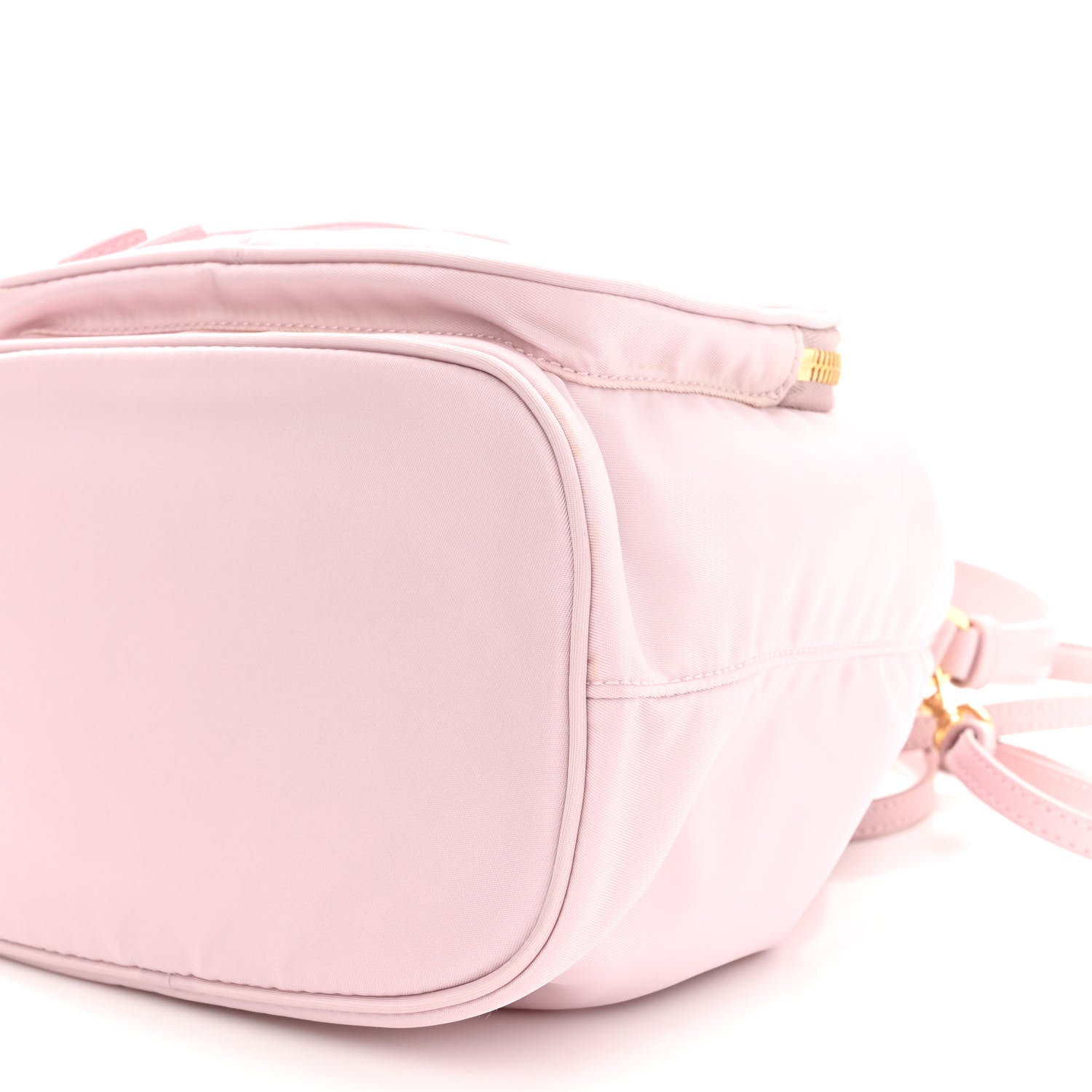 Prada Re-Nylon Saffiano Duet Bucket Crossbody Bag Alabastro 7 of 10