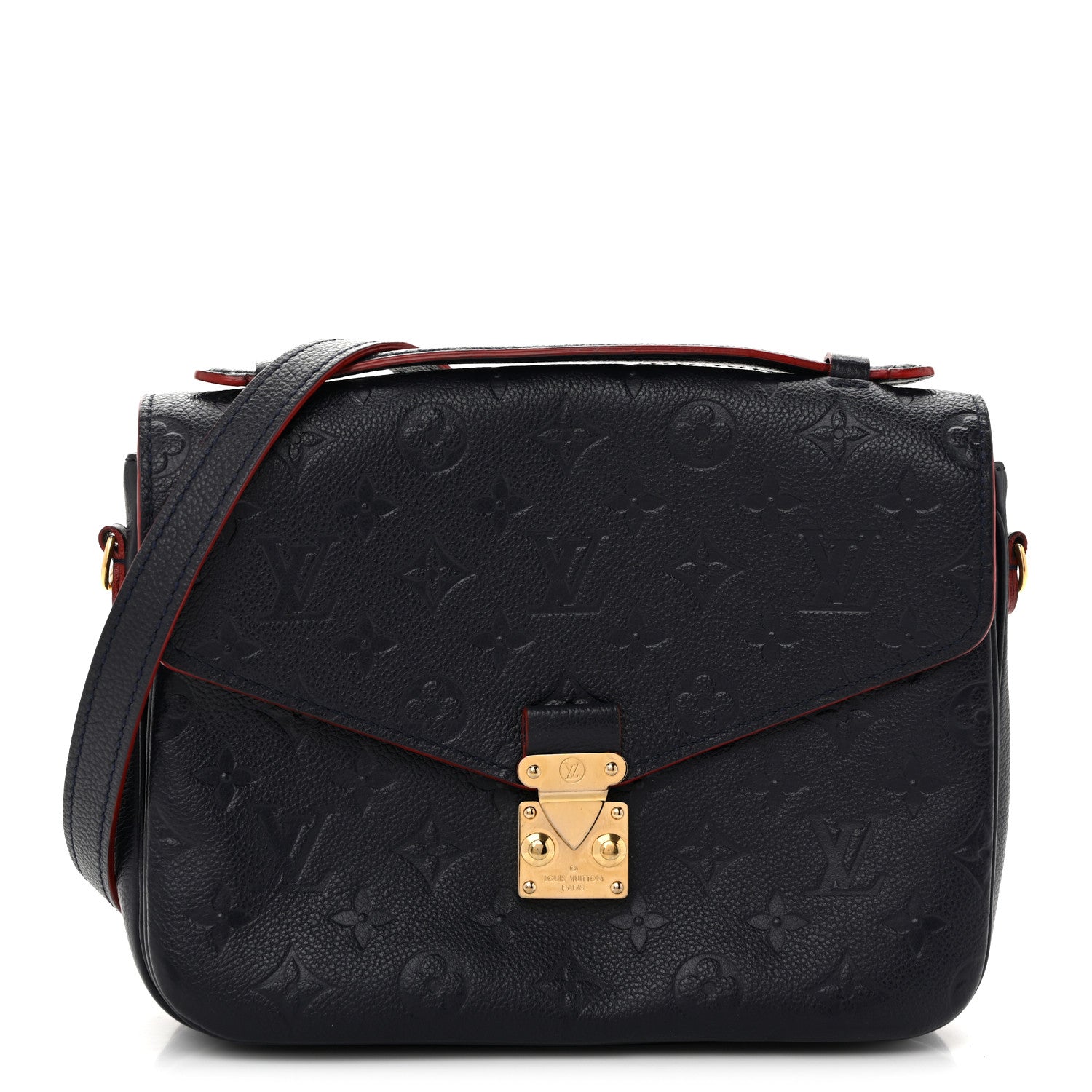 Louis Vuitton Empreinte Pochette Metis Marine Rouge 1 of 13
