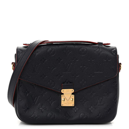 Louis Vuitton Empreinte Pochette Metis Marine Rouge 1 of 13