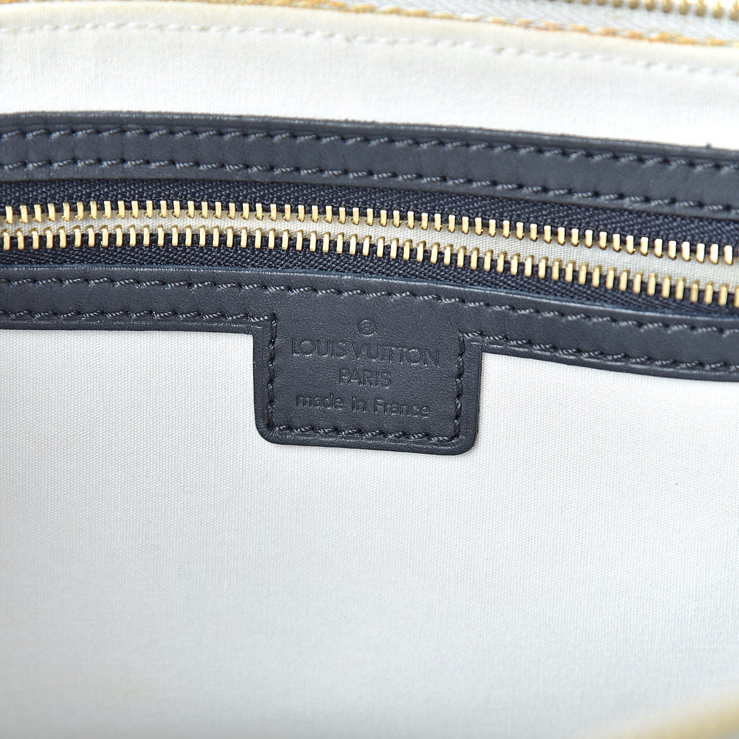 Mini Monogram Alma Long Blue