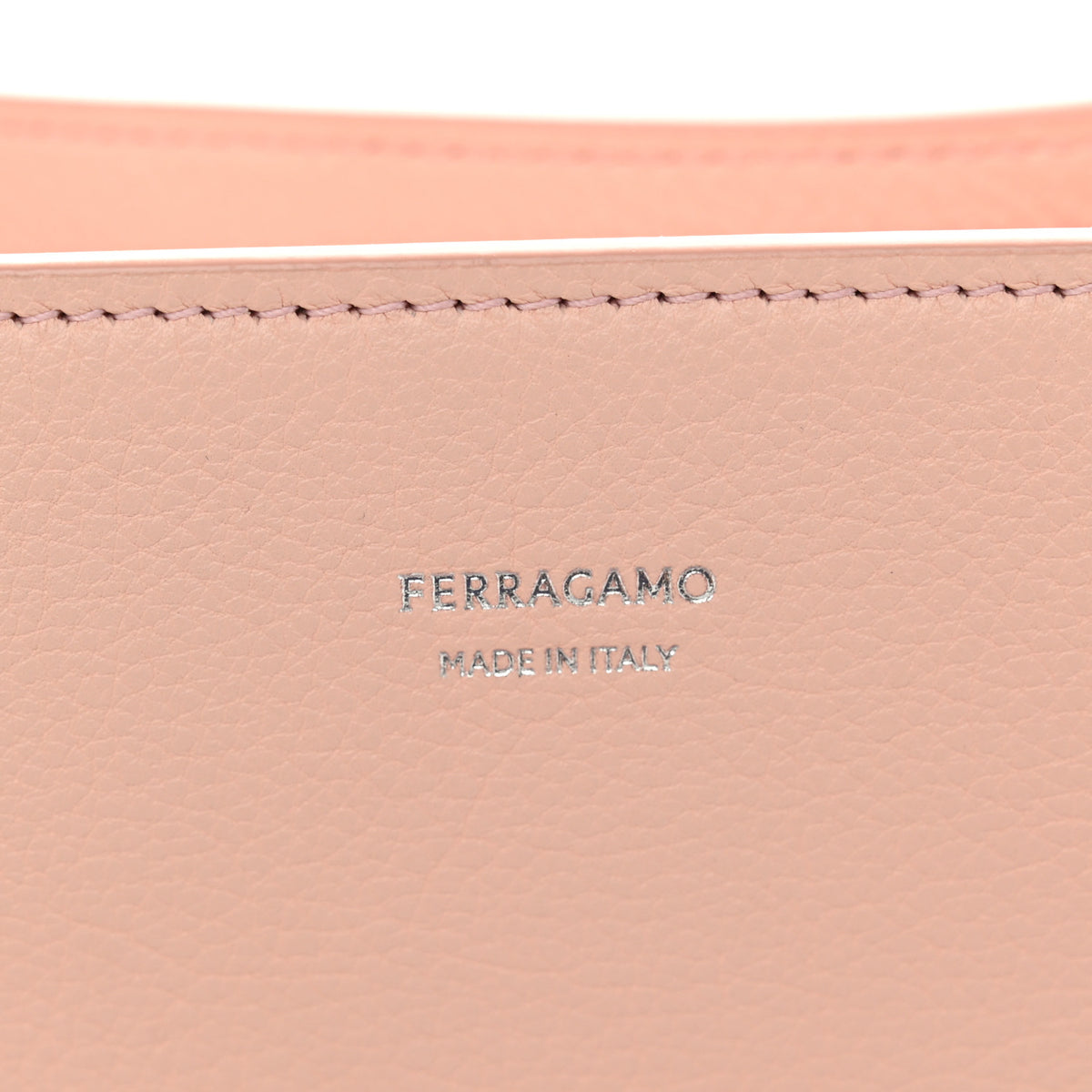 Calfskin Medium Hug Bag Pink