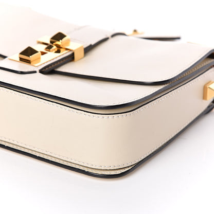 Valentino Garavani Vitello B-Rockstud Flap Light Ivory 9 of 10
