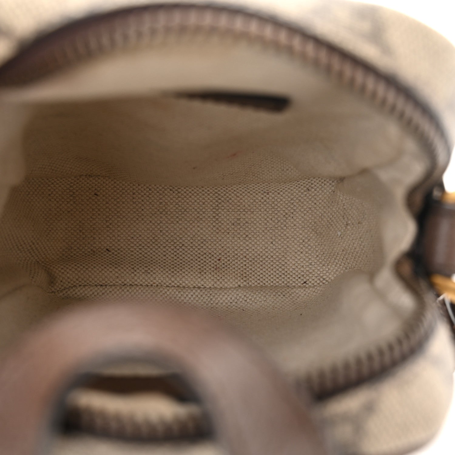 Gucci GG Supreme Monogram Web Mini Ophidia Double Zip Messenger Bag Beige New Acero 5 of 13