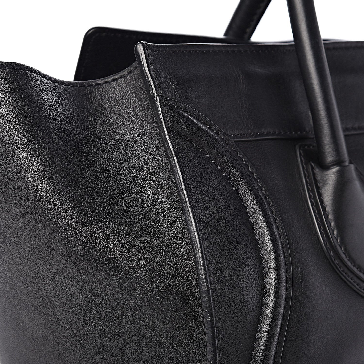 Celine Smooth Calfskin Mini Luggage Black 17 of 25