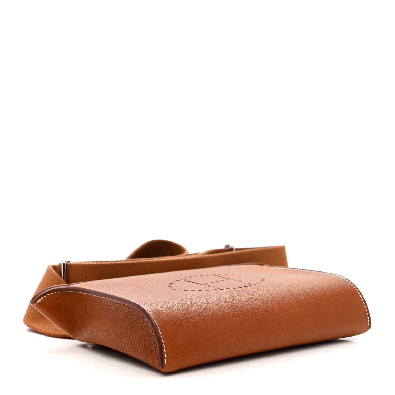 Hermes Barenia Faubourg Videpoches Fauve Gold 4 of 13