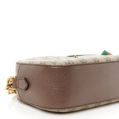 Gucci GG Supreme Monogram Web Neo Vintage Shoulder Bag Beige New Acero Crop 10 of 13