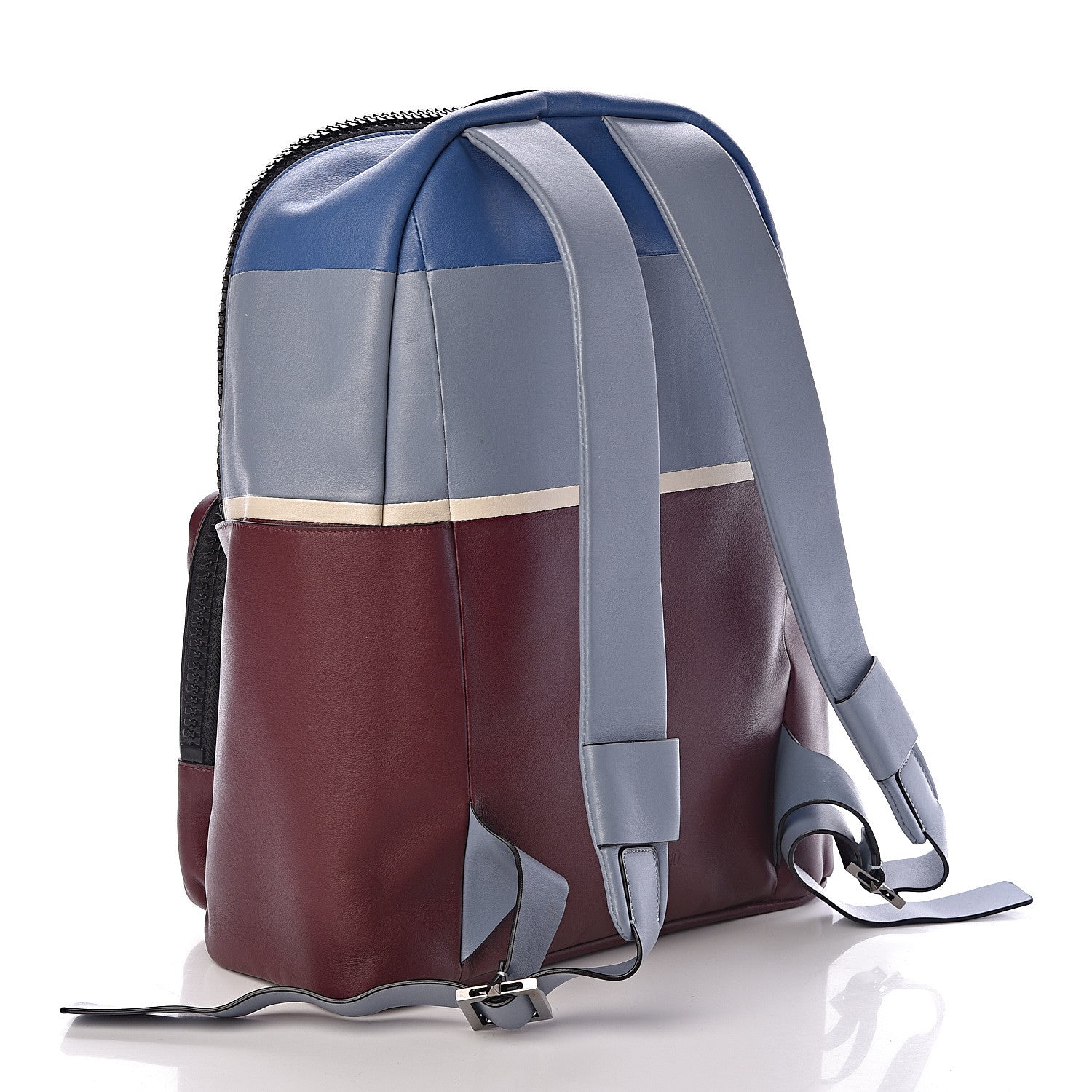 Valentino Garavani Calfskin Patchwork Backpack Multicolor 3 of 8