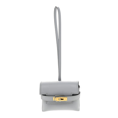 Hermes Swift Kelly Festival Bag Charm Gris Pantin 1 of 6