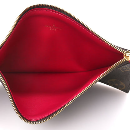 Louis Vuitton Monogram Pochette Felicie Chain Wallet Fuchsia 10 of 17