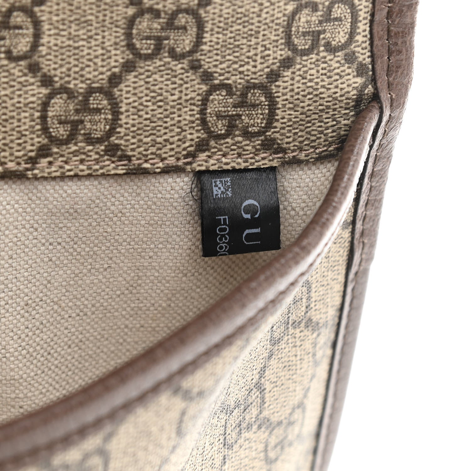 Gucci GG Supreme Monogram Neo Vintage Web Belt Bag Brown 8 of 10