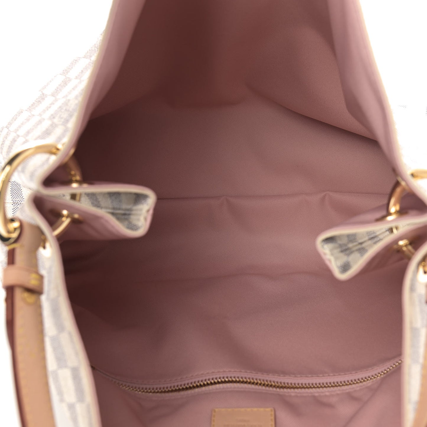 Damier Azur Graceful MM Rose Ballerine