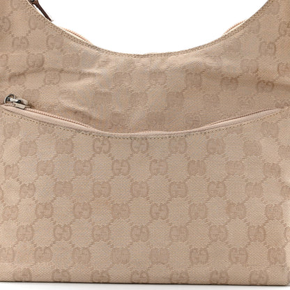 Gucci Monogram Small Hobo Beige 8 of 12