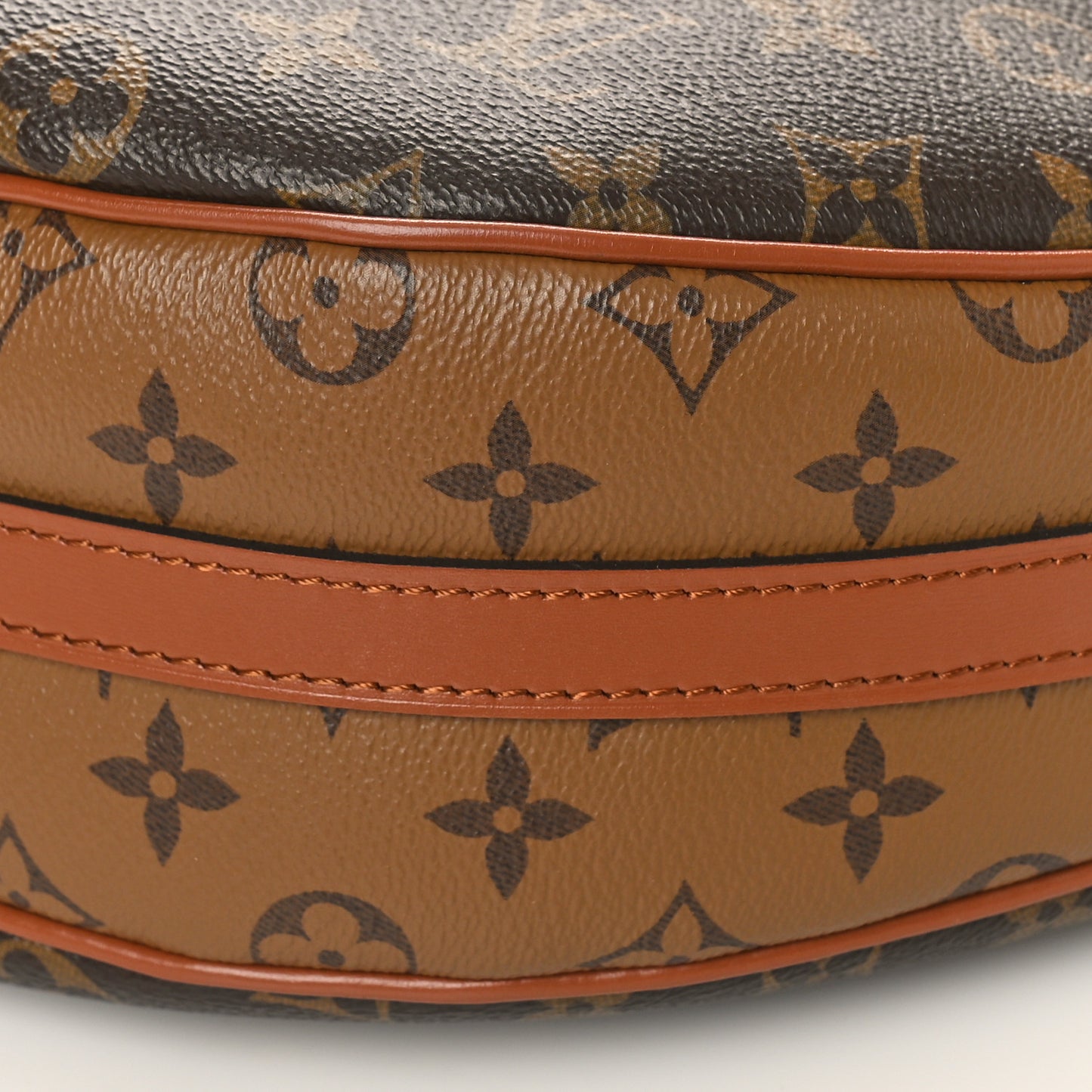 Reverse Monogram Loop Hobo